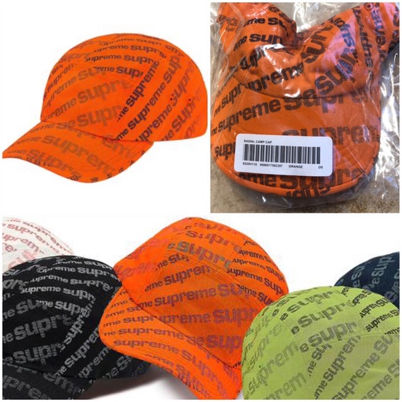 NWT Supreme Radial Panel Hat Cap - Picture 2 of 7